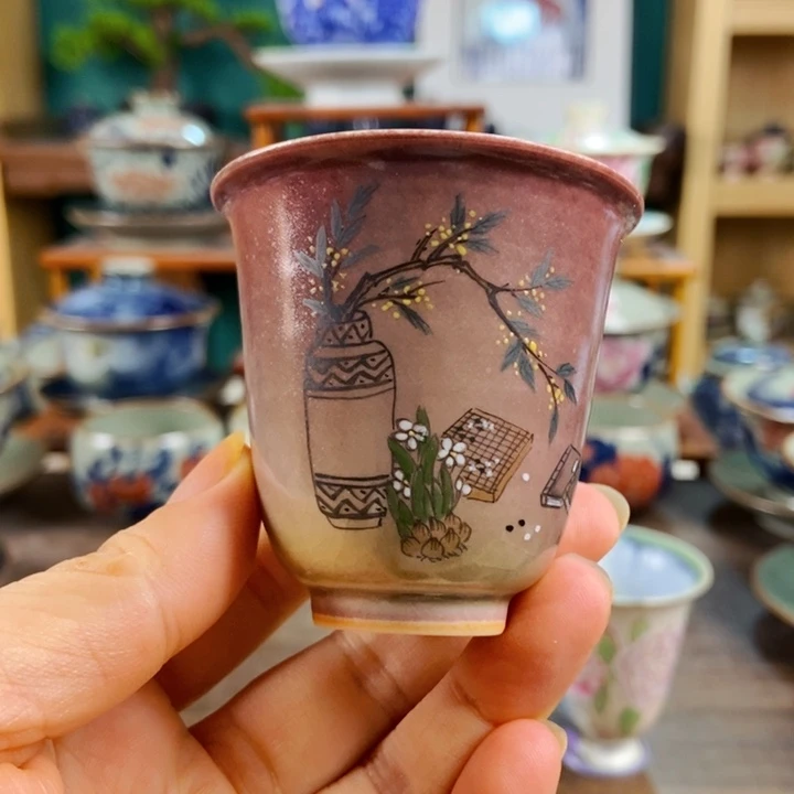 瓷片手工制作工艺精湛等特点