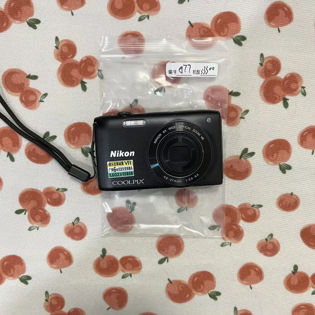 95新 Nikon/尼康 s3300 二手ccd数码相机 1610万像素6倍变焦