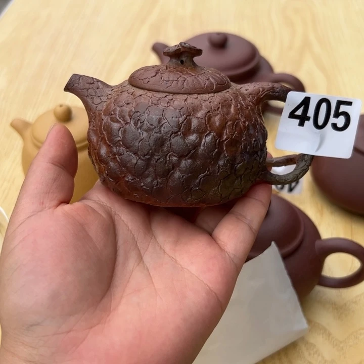 花***树紫砂茶壶黄金段半手工190cc左右