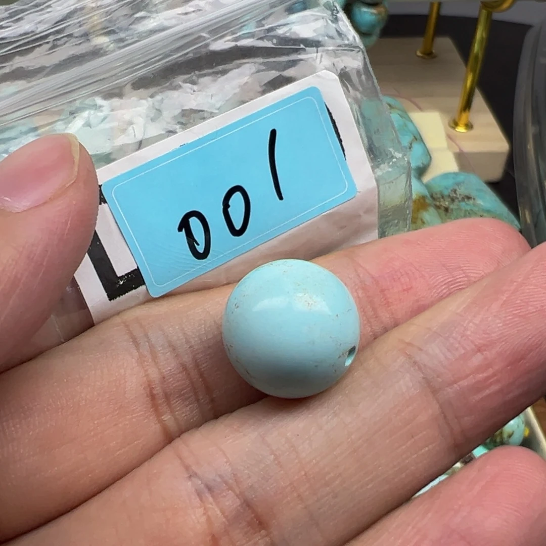 绿松石未镶嵌配饰卡14.4