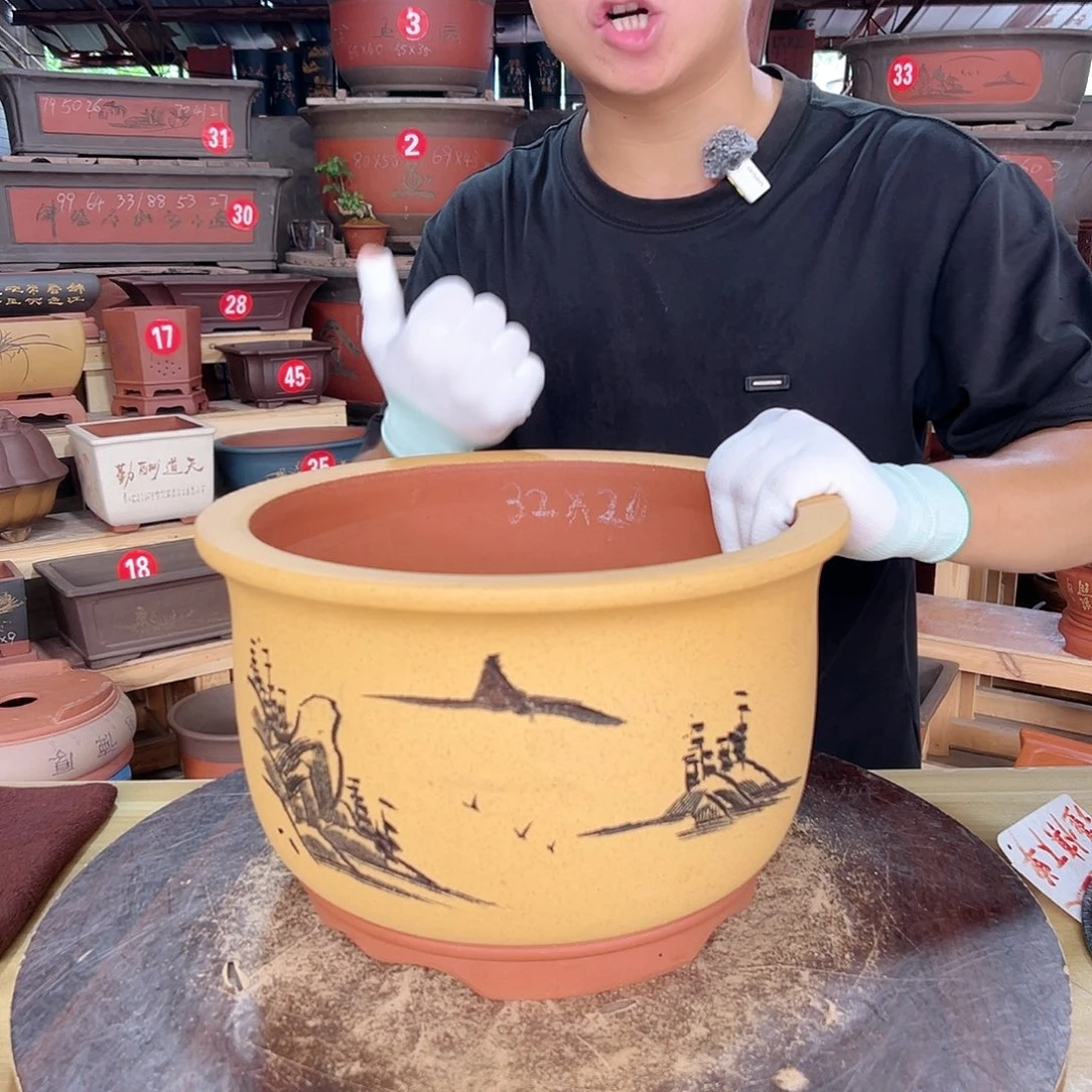 紫砂花盆工厂直发