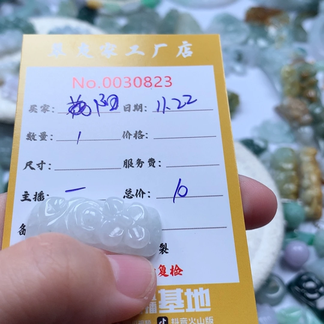 阳***光翡翠未镶嵌颈饰111