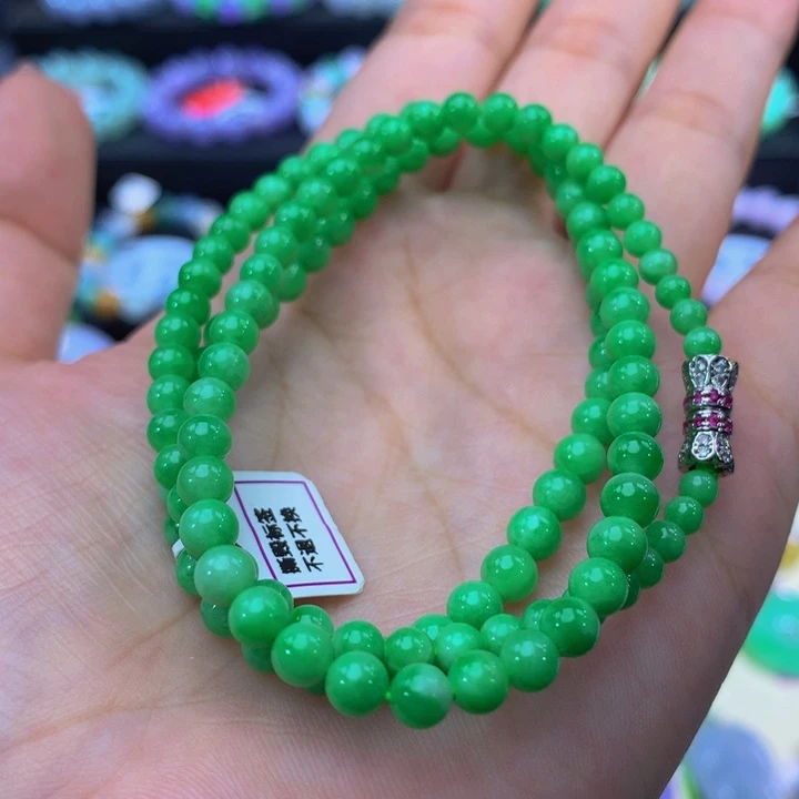 翡翠未镶嵌手链翡翠