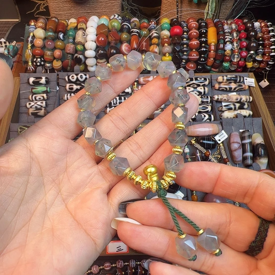 玛瑙/玉髓未镶嵌手链