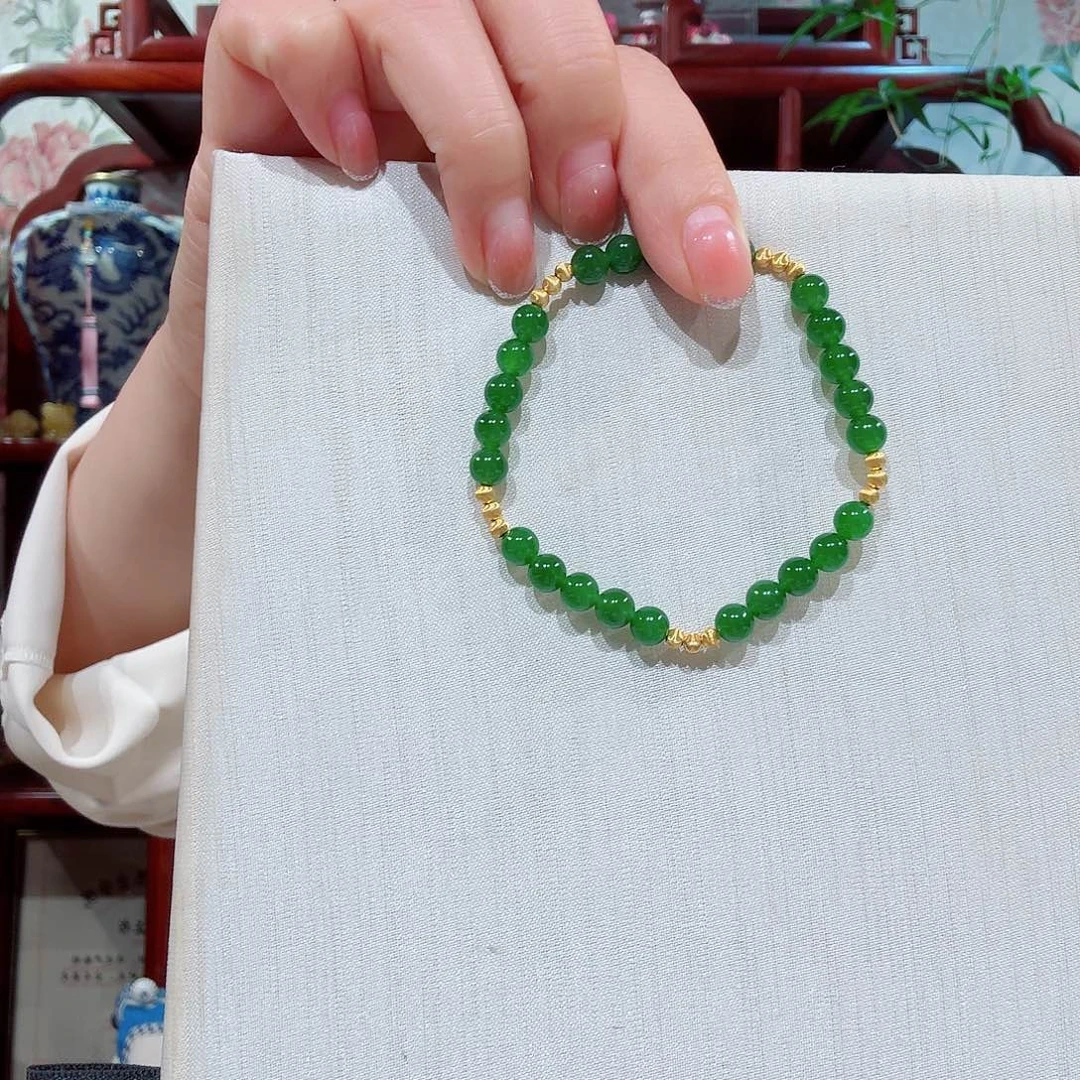 S***o和田玉未镶嵌手串手串