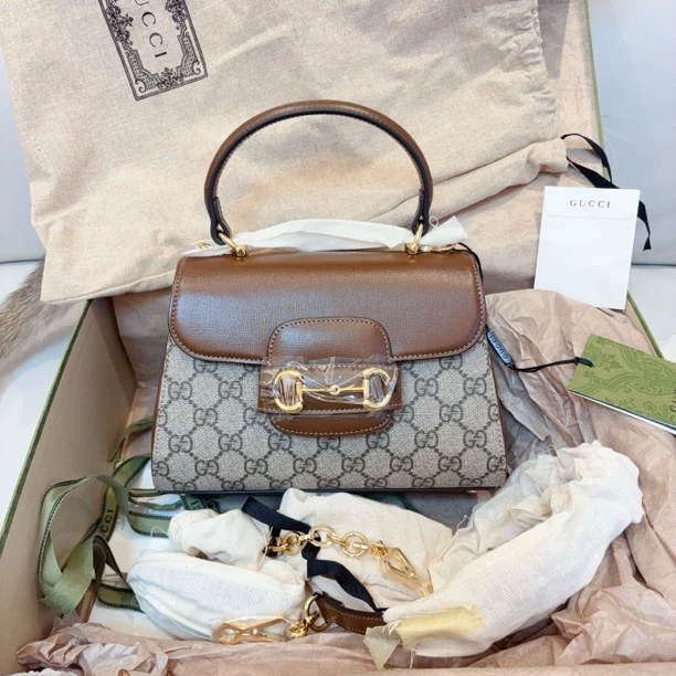 全新未使用 GUCCI/古驰 全新Gucci新款horsebit 二条肩带