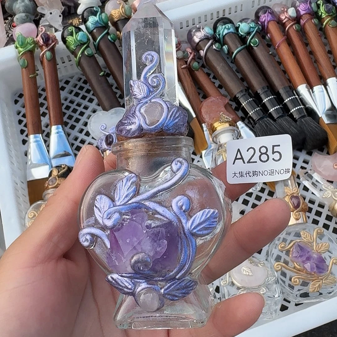 ****೨未镶嵌烟晶手链白