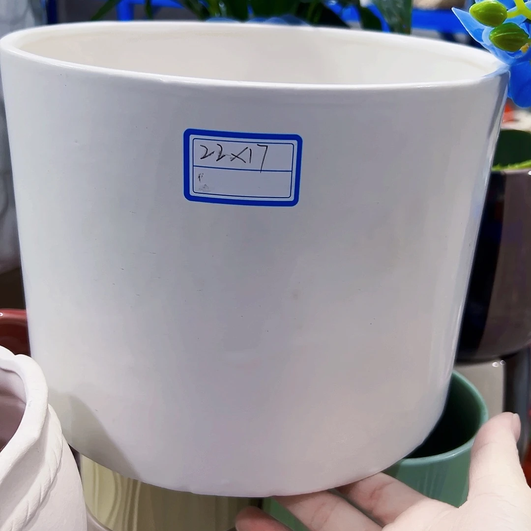 外贸尾单陶瓷花盆凑单10米包邮