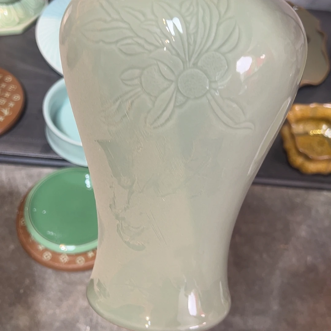 青瓷瓷茶器青瓷茶器微瑕