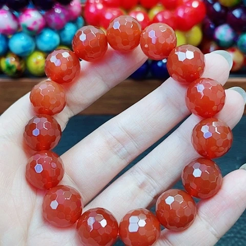 未镶嵌玛瑙手饰龙心九叶火灵芝14