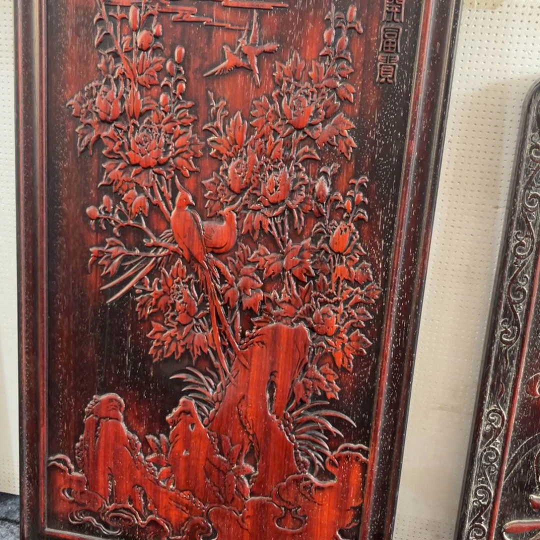 木非洲紫檀木雕牌匾挂匾