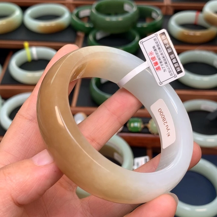 和田玉（糖玉）手镯未镶嵌58