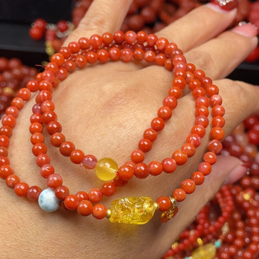 南红玛瑙，未镶嵌