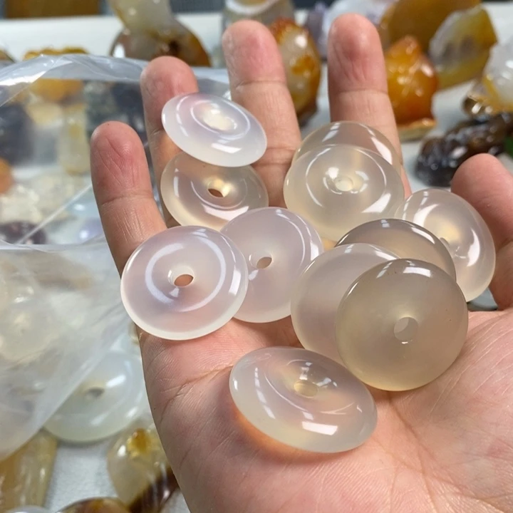 玛瑙/玉髓吊坠(不含链)未镶嵌