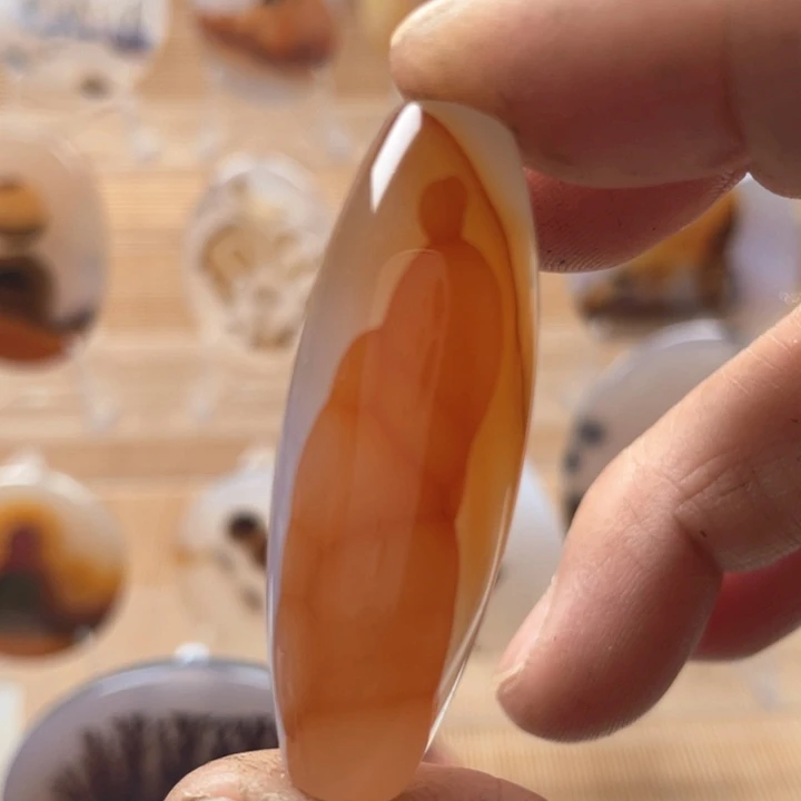 玛瑙/玉髓吊坠(不含链)未镶嵌