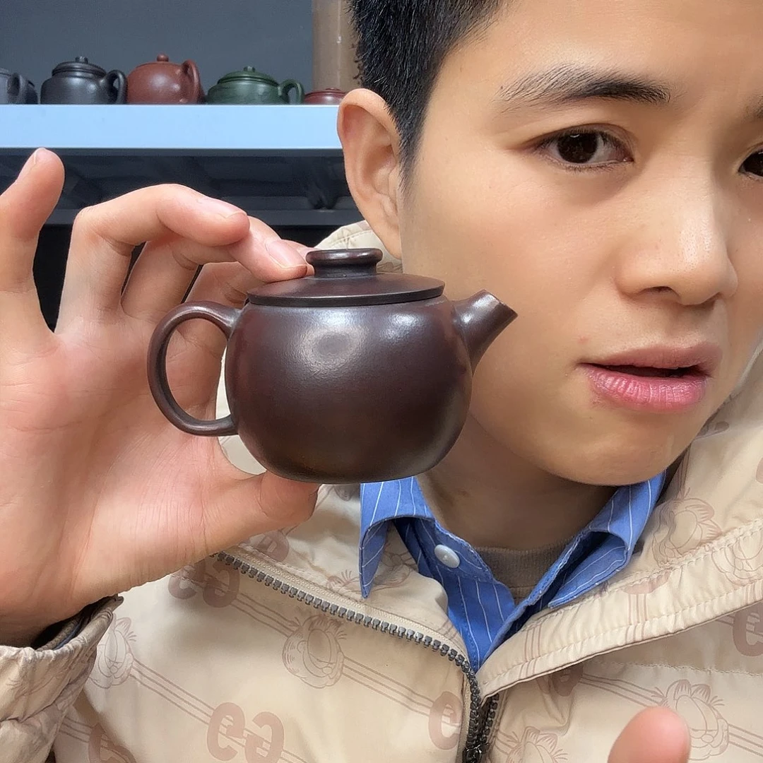 紫砂茶壶民间手艺人全手工制作
