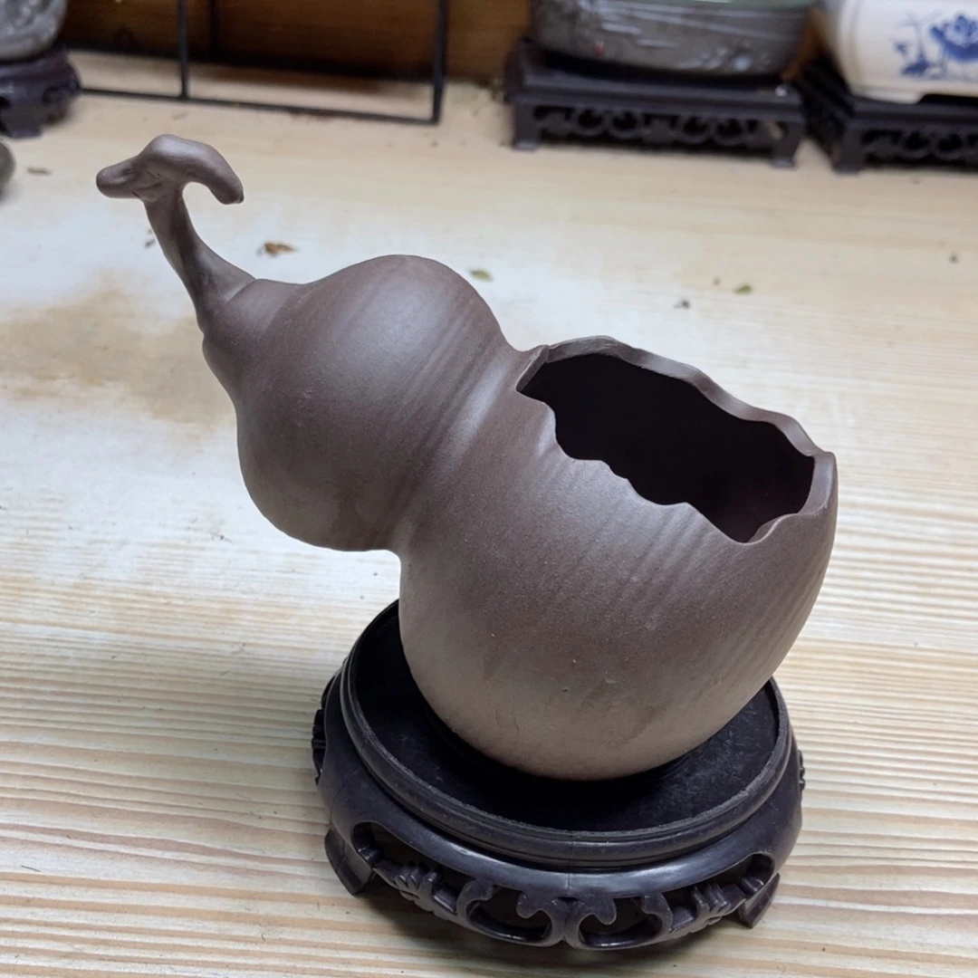 瓷片陶瓷花盆陶瓷艺术