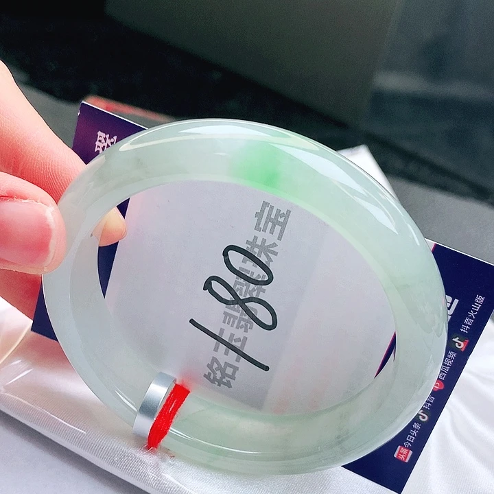 翡翠未镶嵌手镯缅甸天然a货翡翠手镯