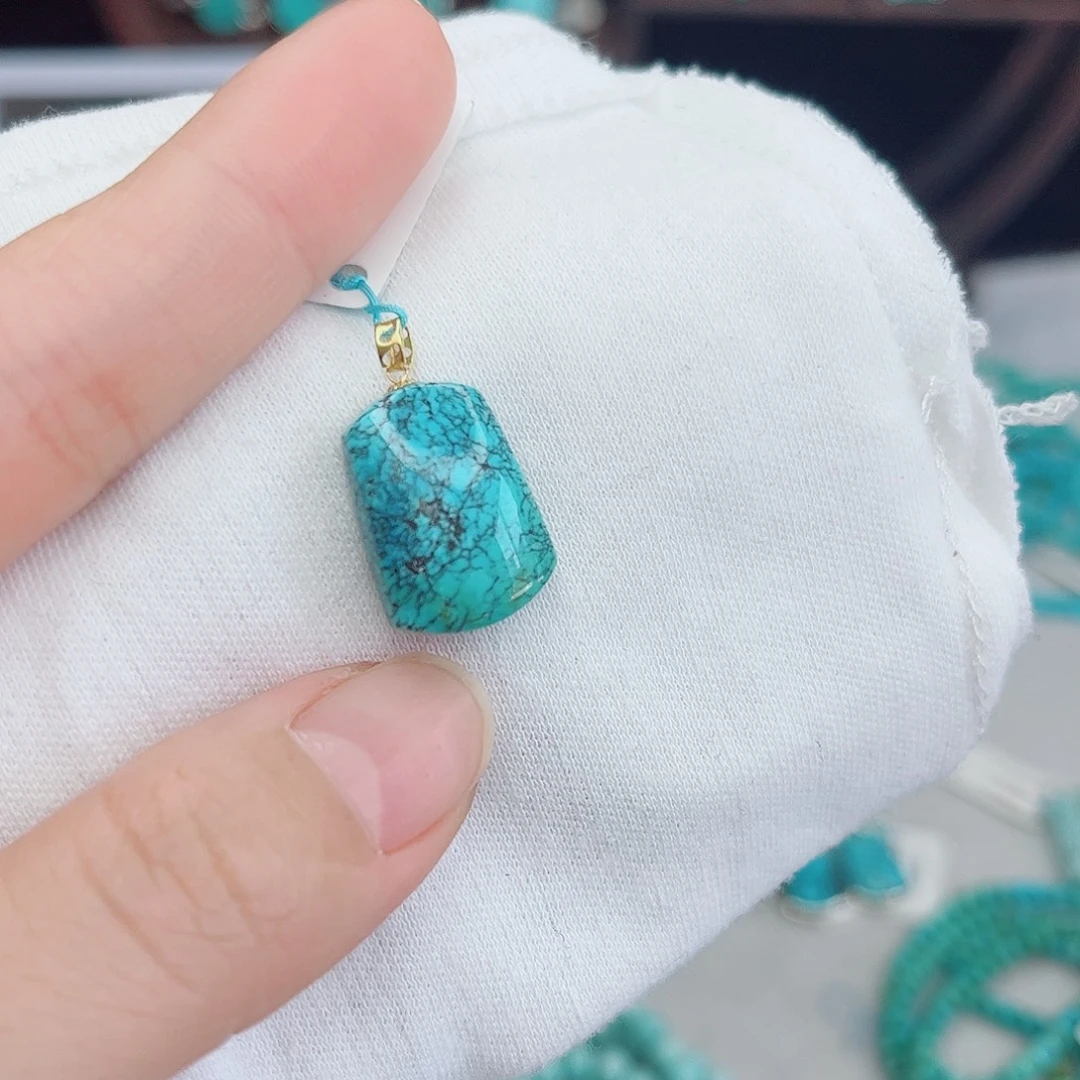 绿松石18K金镶嵌绿松石