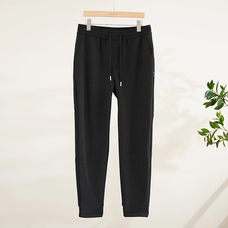 斜纹空气层运动休闲男士鹅绒裤（242011）20756