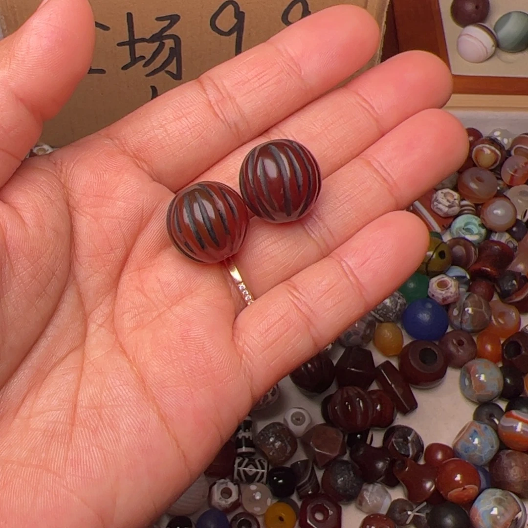 清***欢玛瑙/玉髓未镶嵌配饰