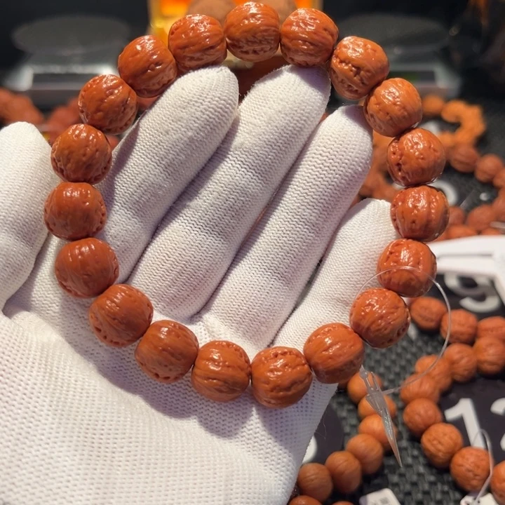 文玩核桃手串大*花核桃手串1.4尺寸全品