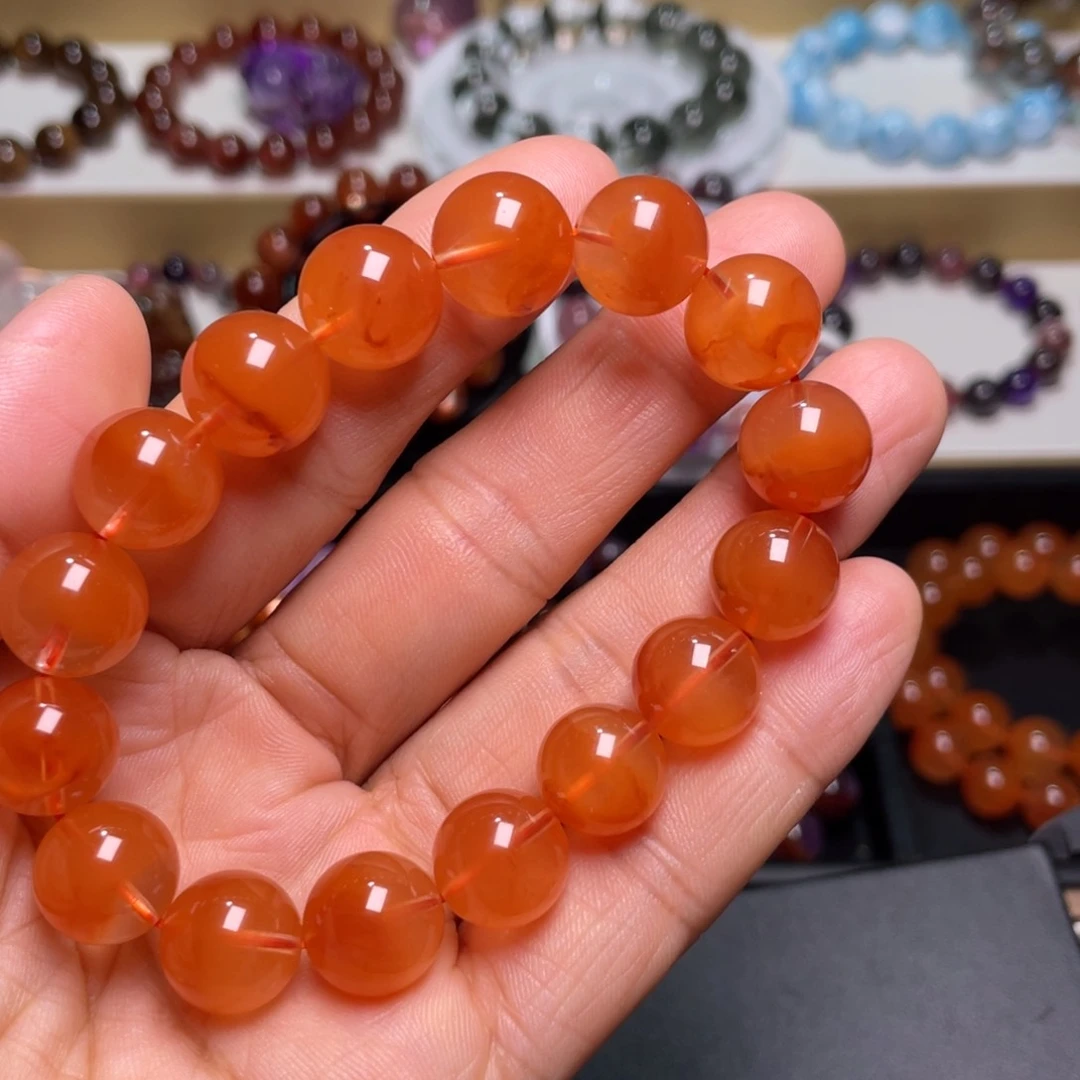 水晶手链未镶嵌红兔毛