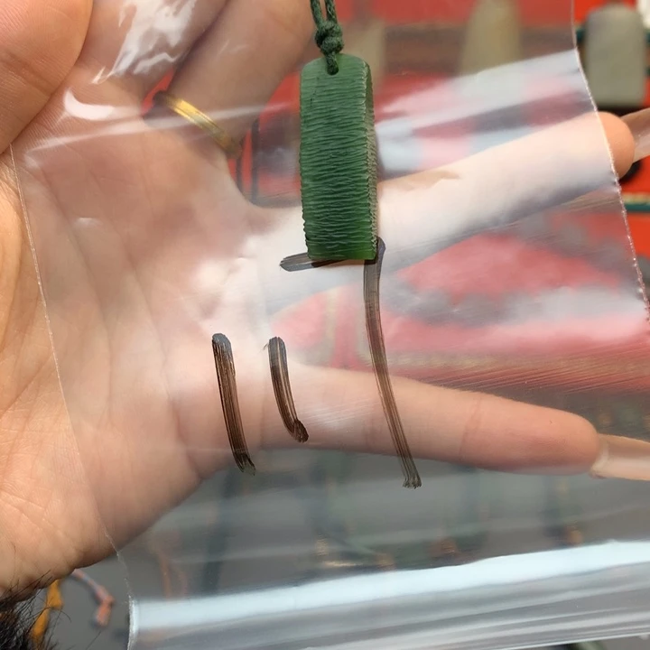 和田玉（糖玉）颈饰未镶嵌黄**囡