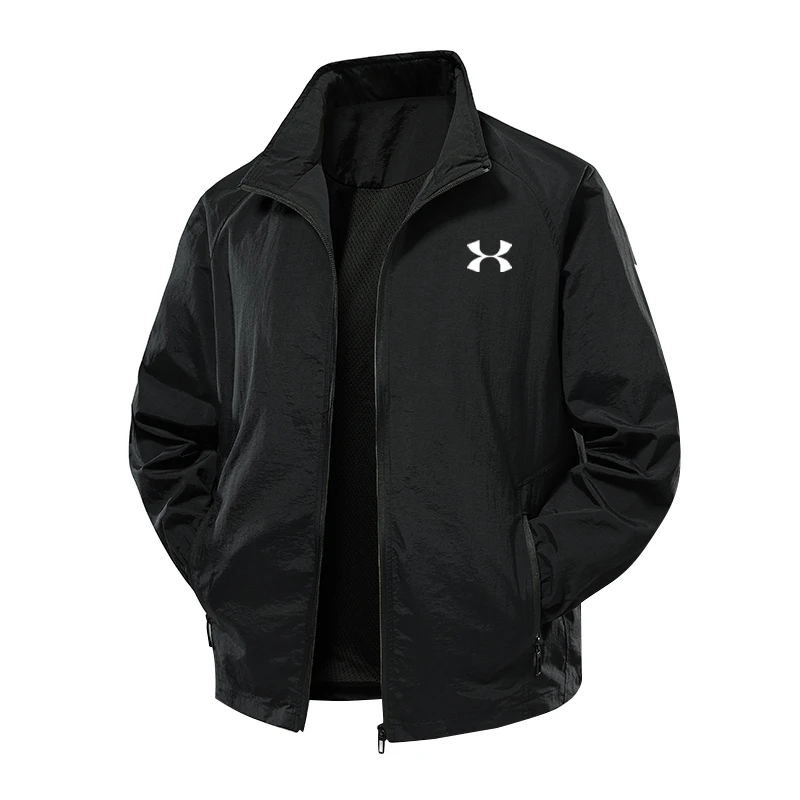 【官方正品】2025新款春秋外套修身男士外套夹克运动户外休闲外套