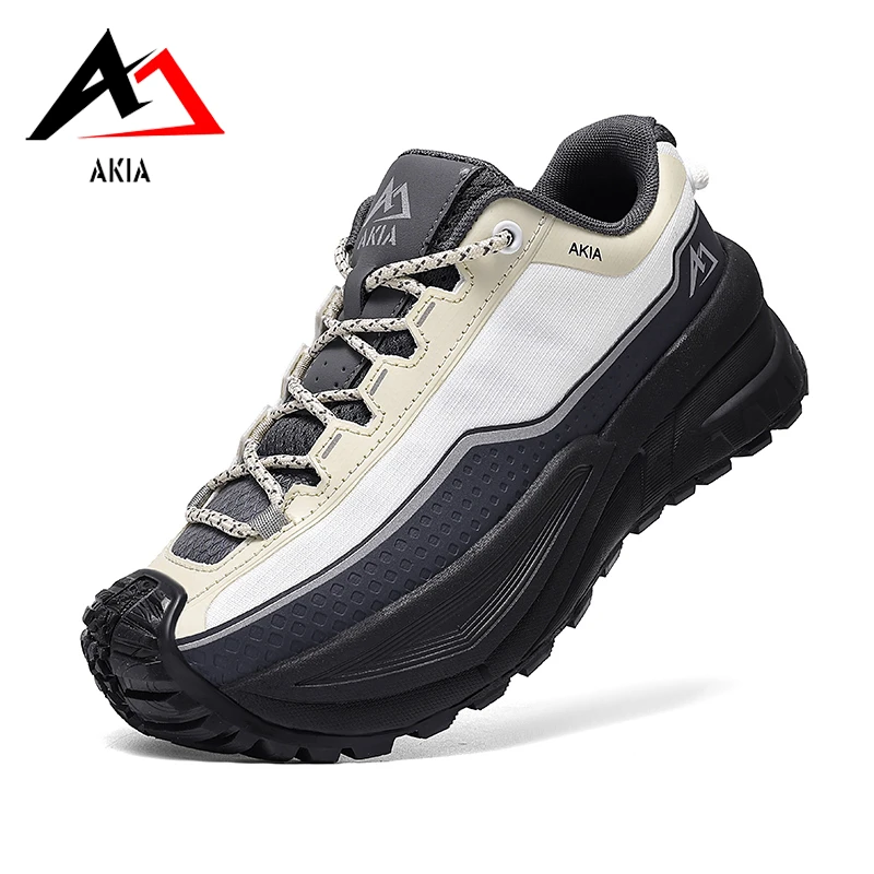 百搭轻便防滑男女同款户外徒步登山鞋鞋子男款夏季 网面鞋