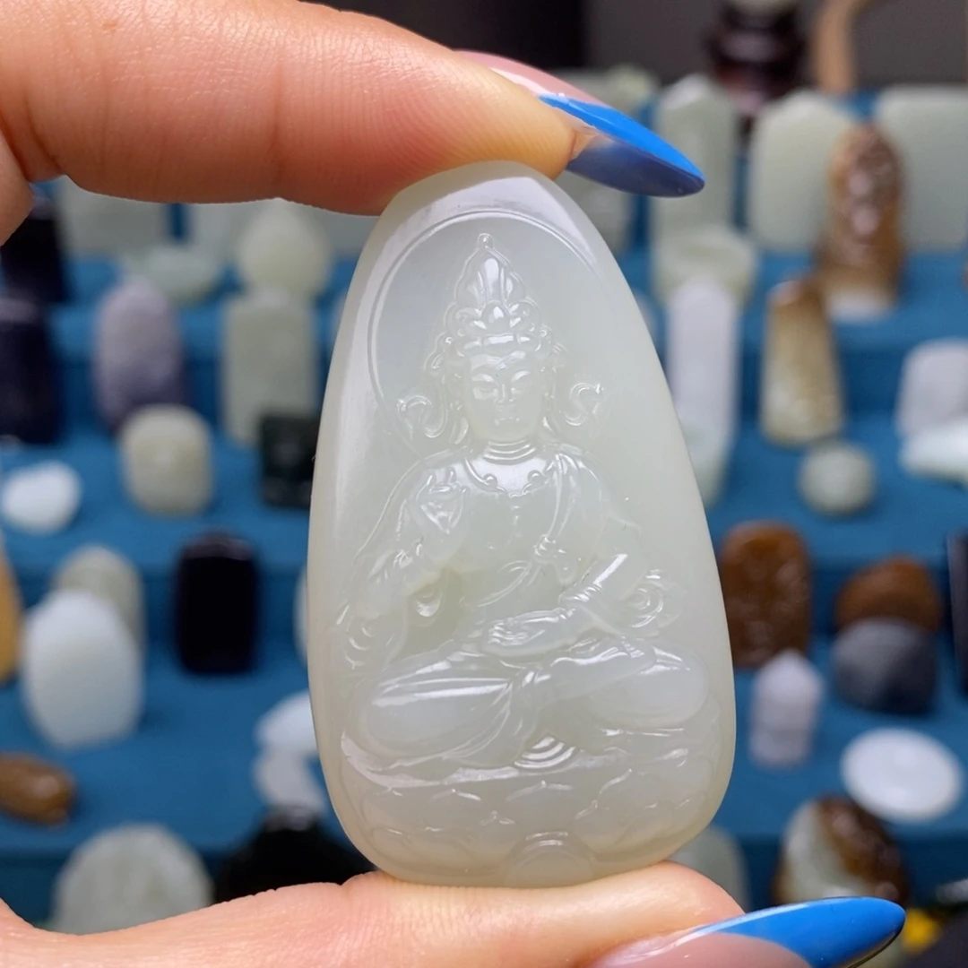 颈饰未镶嵌和田玉