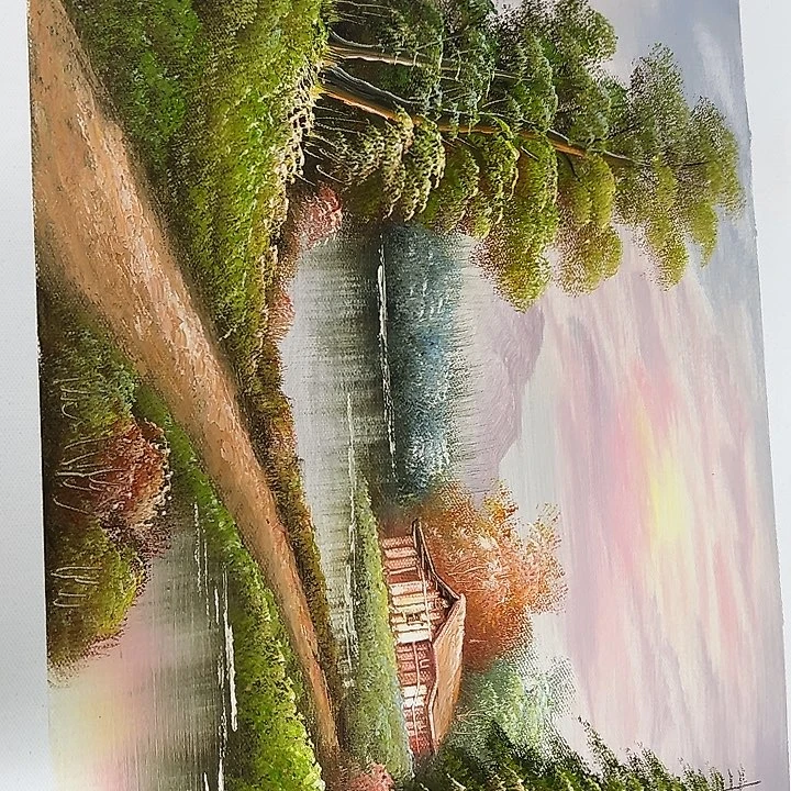 油画好仔仔细细之一嘻嘻