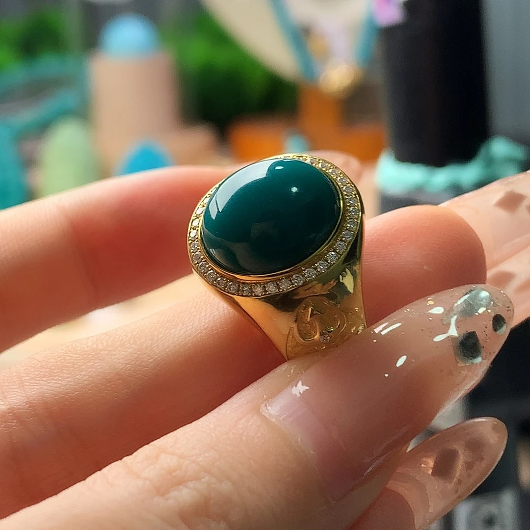 未镶嵌绿松石配饰往*