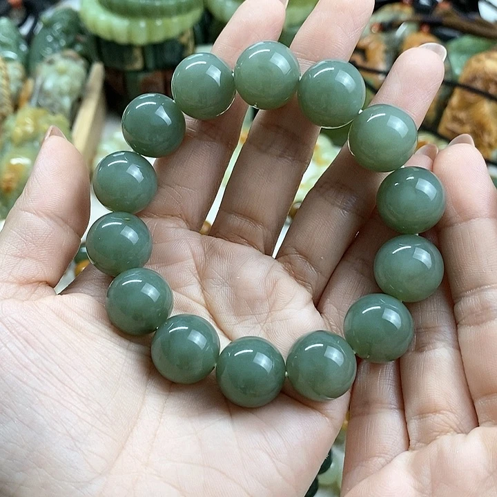 未镶嵌和田玉手链羅***⁶