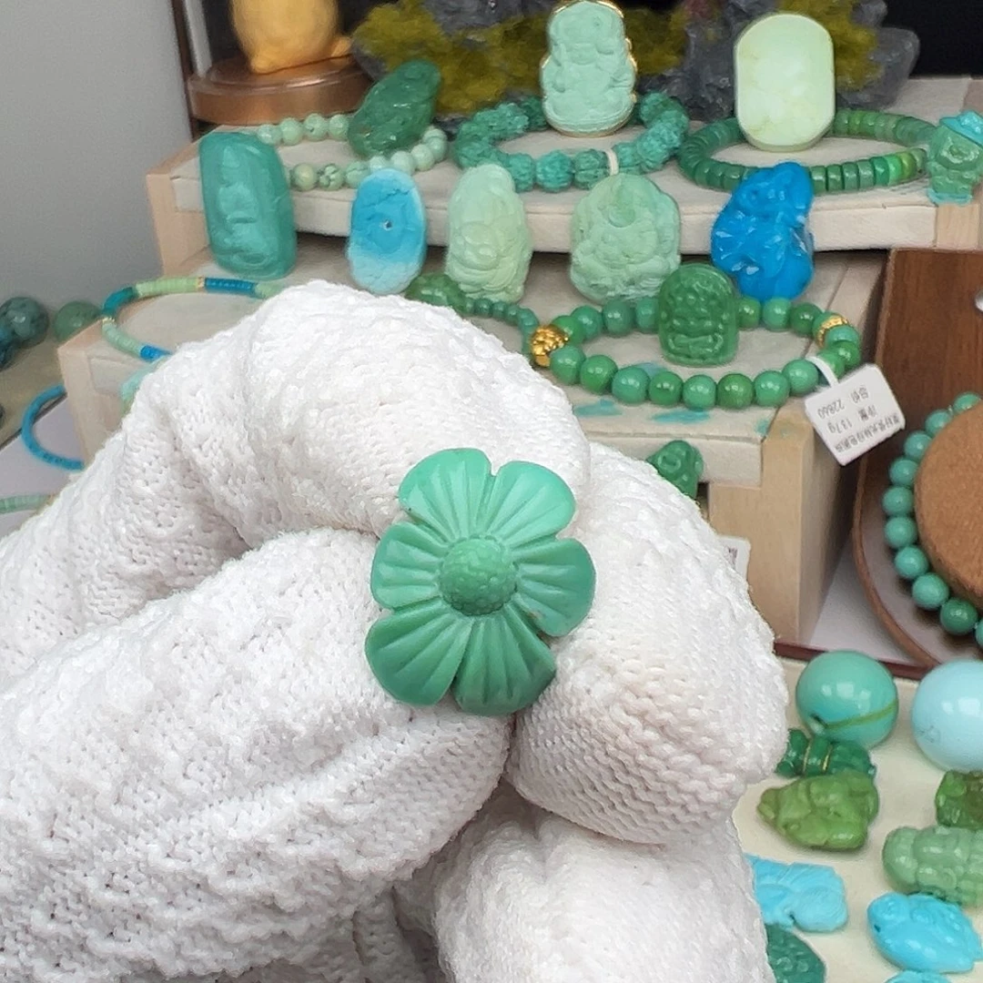 绿松石未镶嵌主播夏