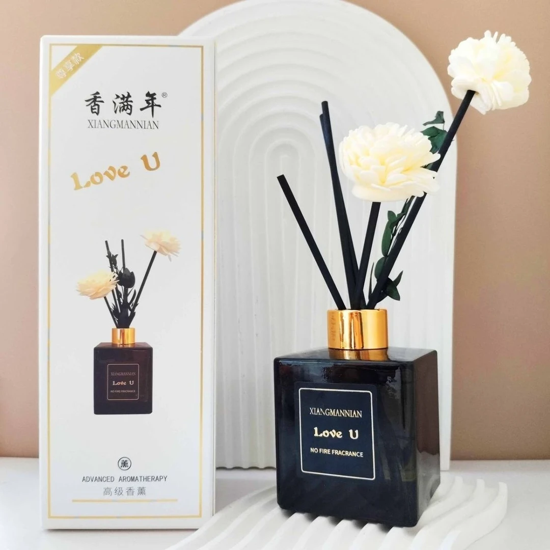 栀子花无火香薰精油净化空气去除异味用于卫生间客厅办公室