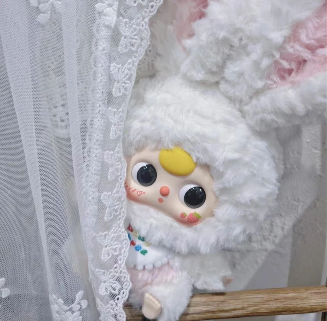 【青青潮玩家】娃三岁马卡龙小小兔毛绒盲盒系列直播间代拆