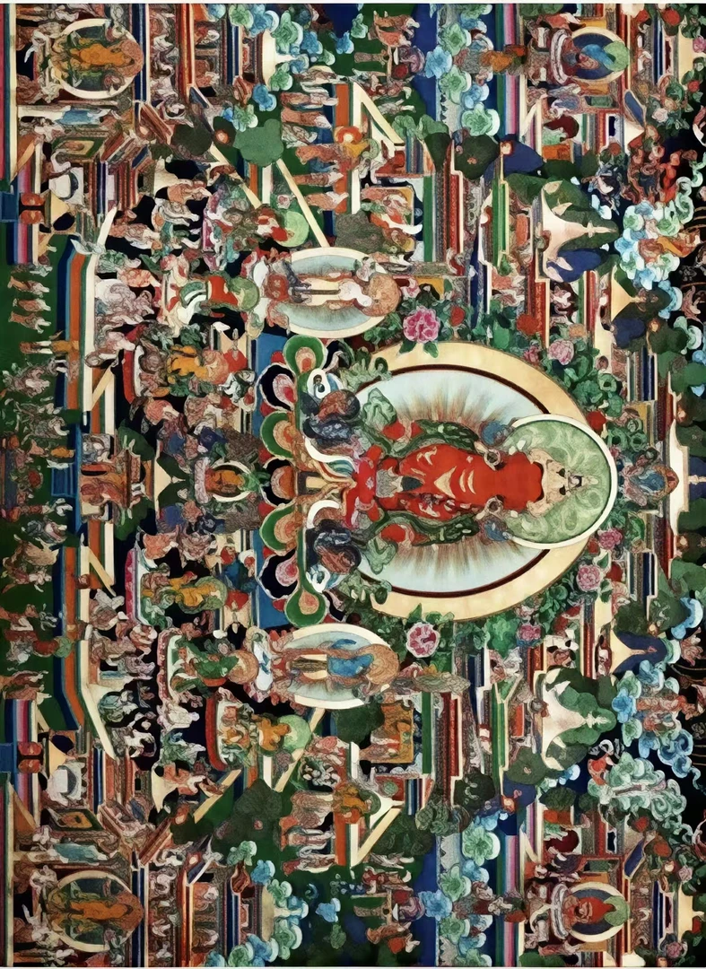 唐卡无量寿佛TK16008