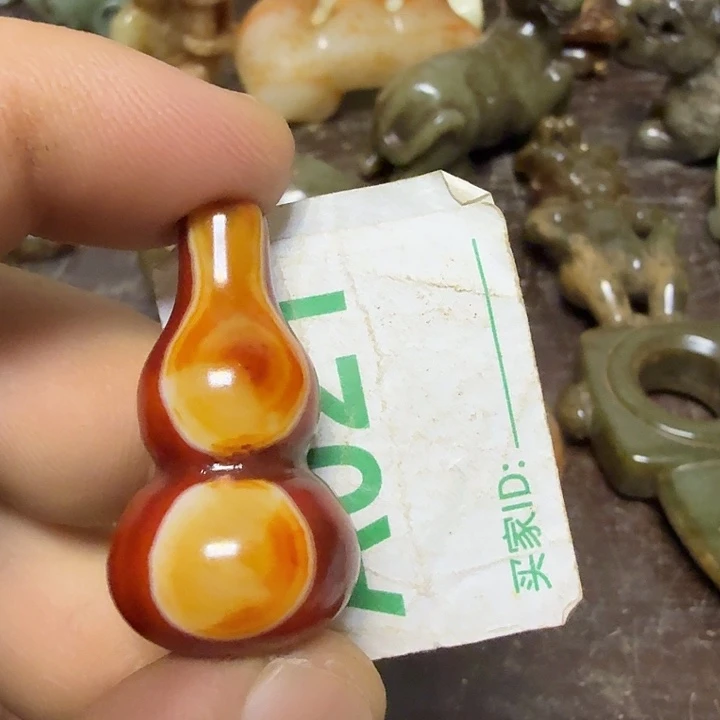 二***爷未镶嵌颈饰玛瑙/玉髓
