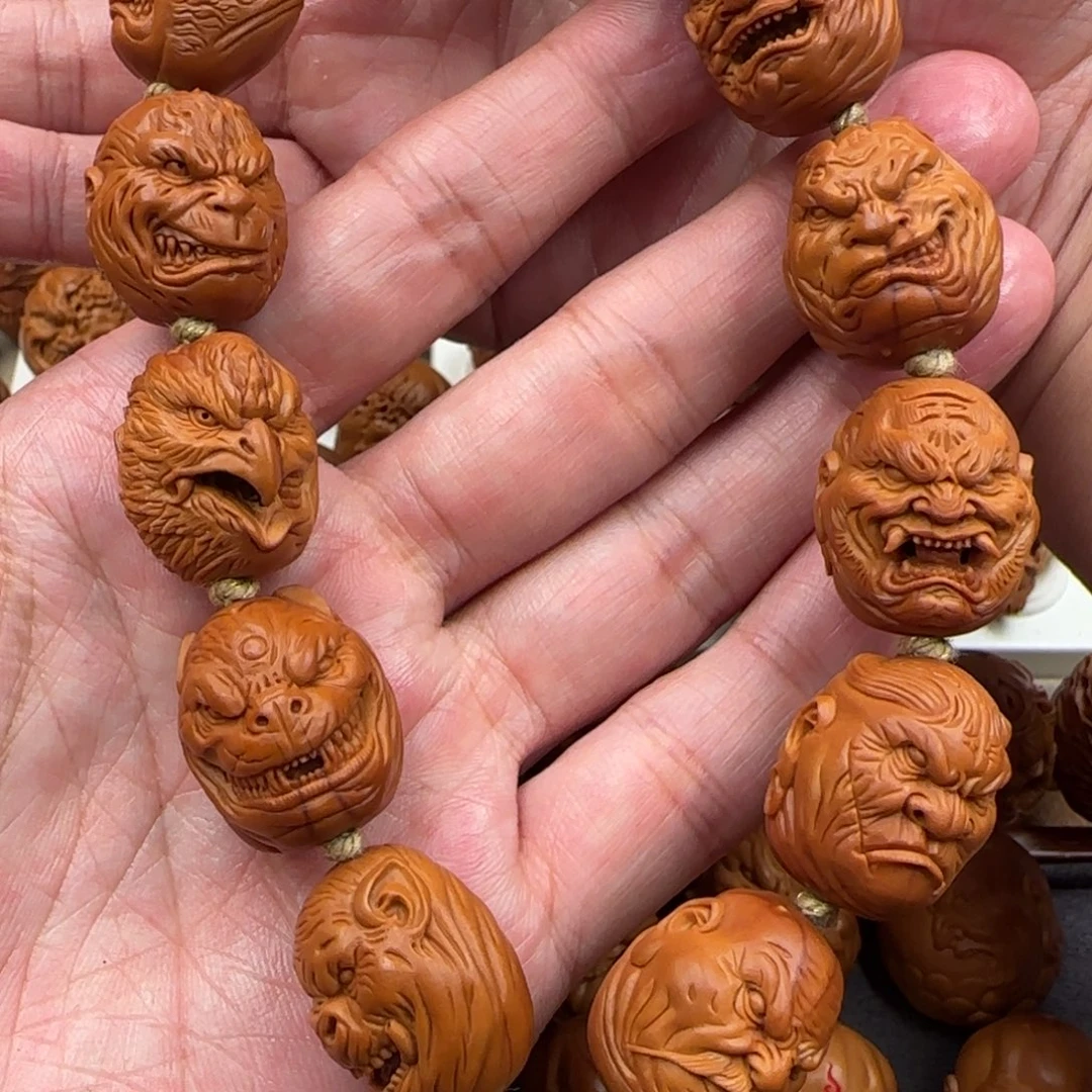 橄榄核手串/手链图*十二生肖1.9金果王