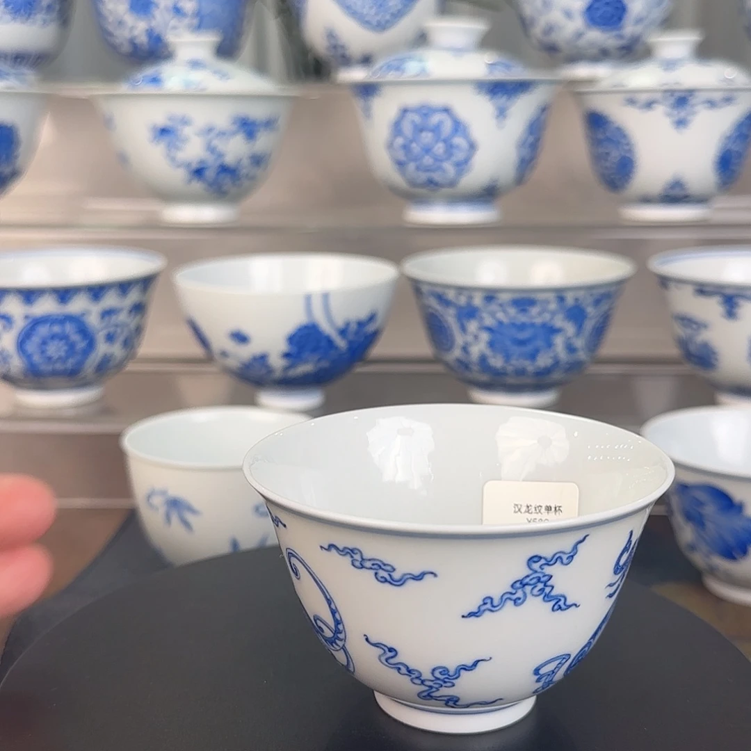 景德镇手工手绘茶杯