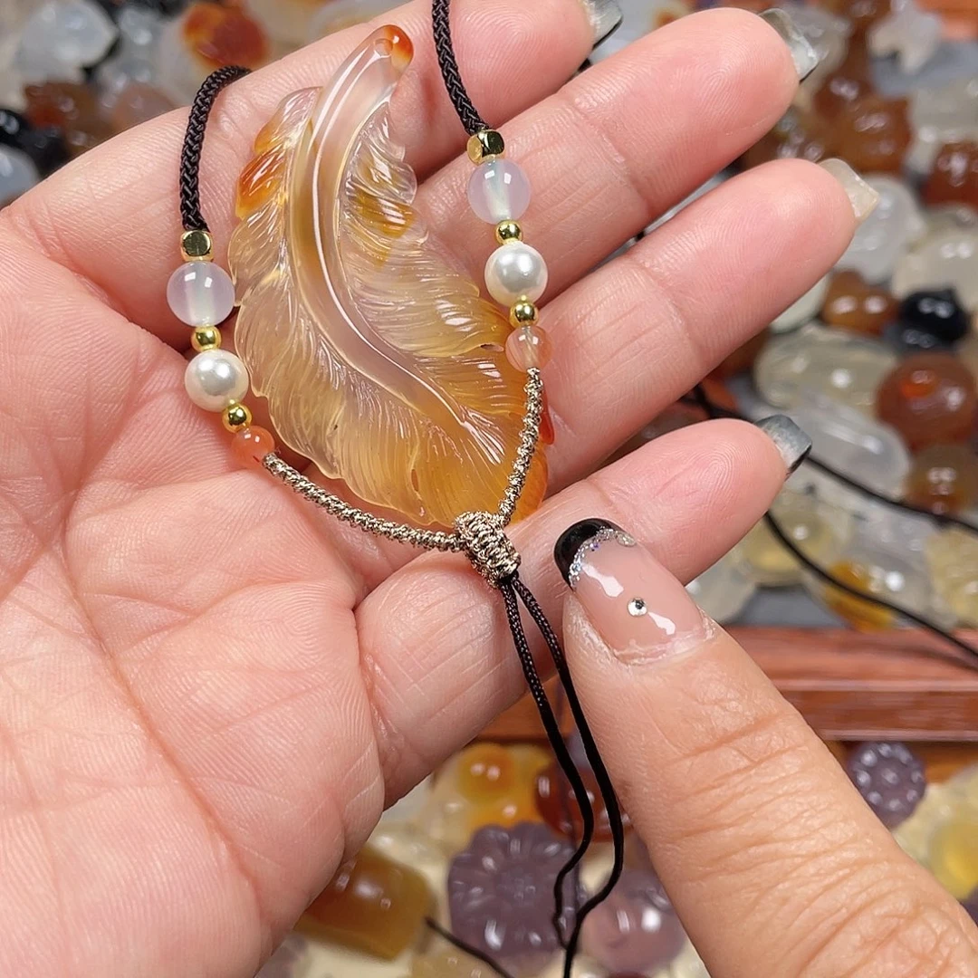 玛瑙/玉髓颈饰未镶嵌魅**晴