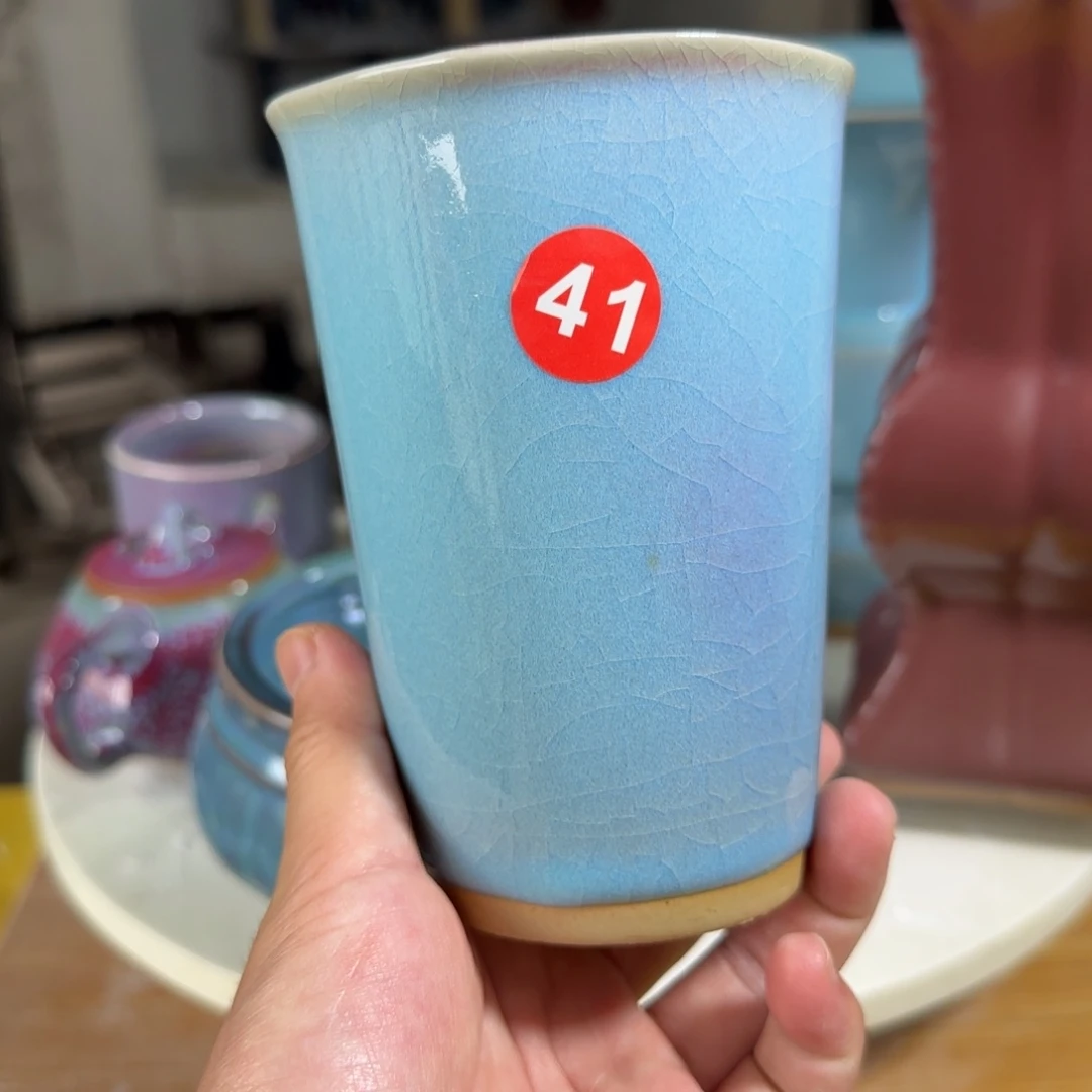 摆件郑家钧窑摆件微