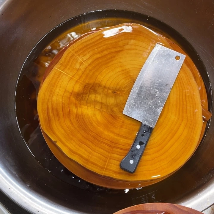 银杏木32✖️33✖️5去皮实木菜墩