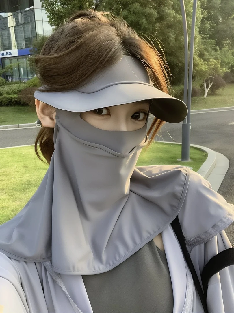 男士女士脸基尼遮阳口罩（默认微瑕）