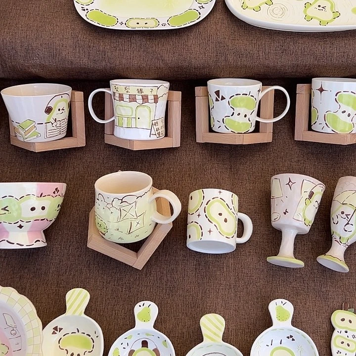 摆件景德镇陶瓷小猪妹摆件猪猪猪09