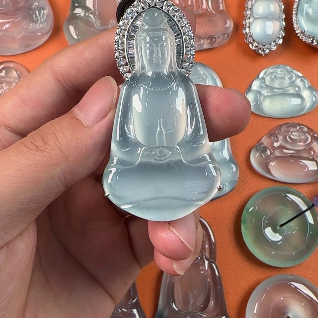 定制翡翠未镶嵌天然