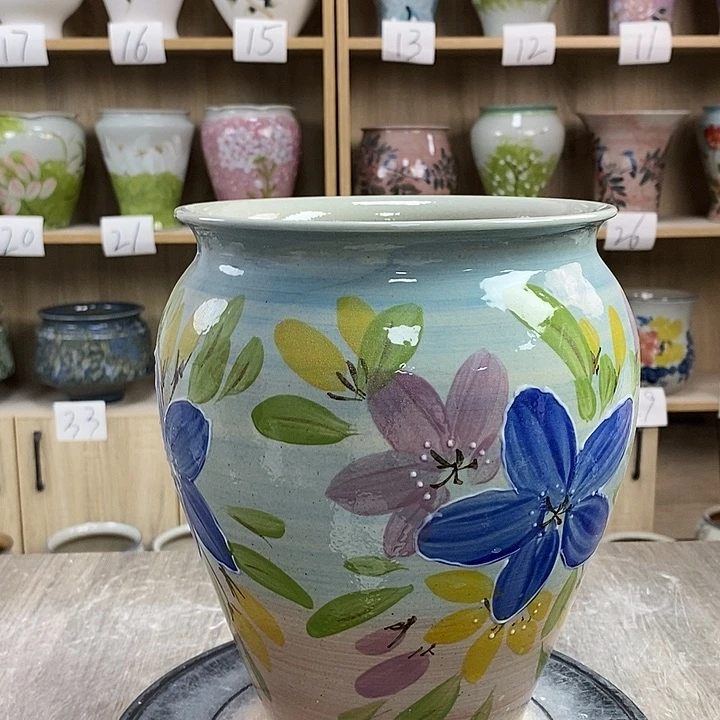 缸13zp景德镇陶瓷花盆