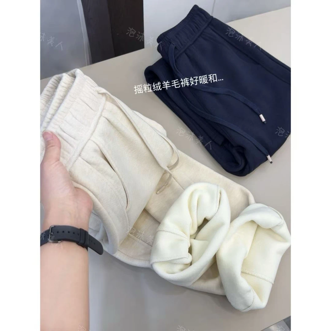 羊毛裤」高克重垂坠筋骨感!显瘦高质感阔腿裤神裤