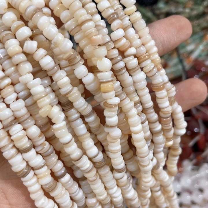 大理石磁石2条5mm贝壳不规则算盘